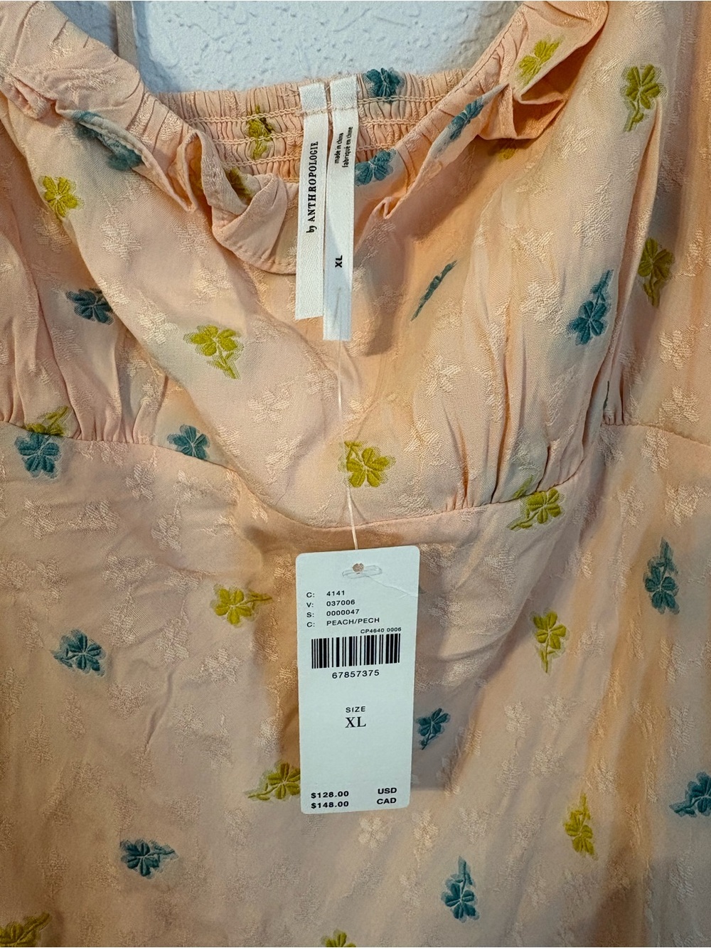 Anthropologie Scallop Babydoll Dress - Picture 4 of 4
